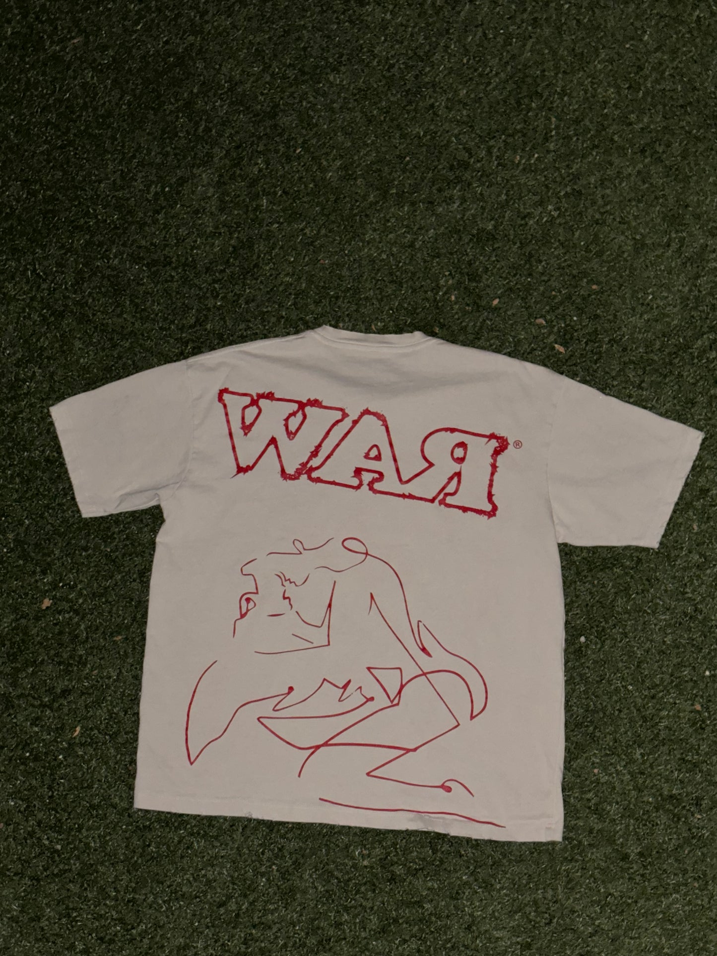 SEX/WAR Distressed Tee
